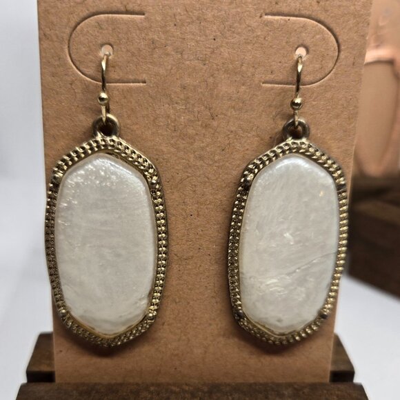 5 Pairs Marlyn Schiff / Kendra Scott style earrings - Picture 3 of 6